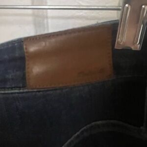 Curvy High Rise Skinny Madewell jeans